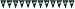 Creative Converting Officially Licensed NFL Plastic Flag Banner, 12', Philadelphia Eagles