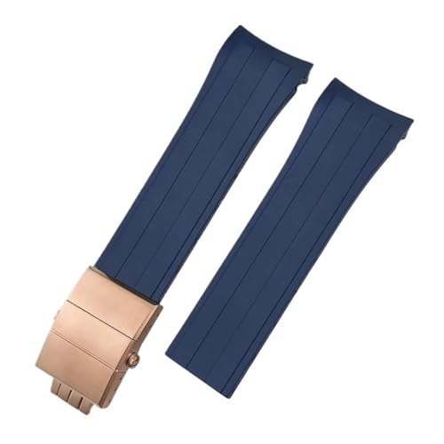 MIDO Navigator Ocean Starfish M026430 M026830 M011430�V���[�Y�Ή��V���R�����o�[�E�H�b�`�o���h�ACitizen�E�H�b�`�X�g���b�v�Ή�(Blue-Rose,22mm)