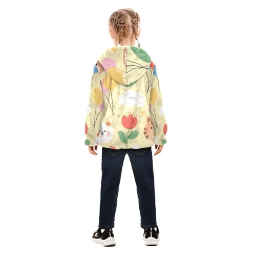 GuoChe Cute Animal Sherpa Coat4