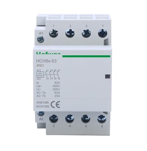 Contacteur domestique 4P 63A pour automatiser le chauffage de la maison