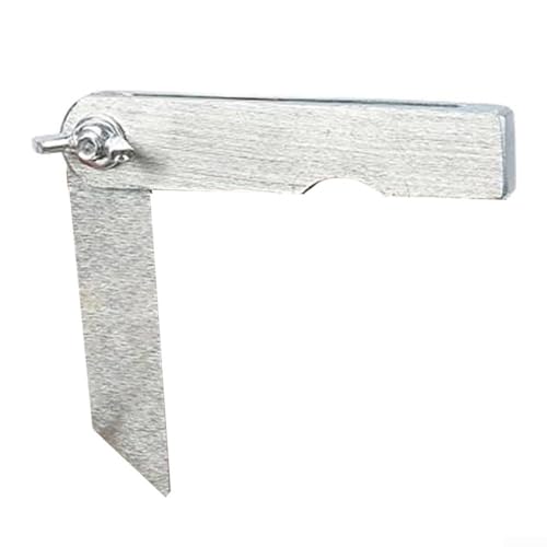 Zoegneer - Zoegneer Rapporteur coulissant en T biseauté en acier au carbone trempé - Outil de mesure d'angle réglable pour le travail du bois et les projets de bricolage - Taille compacte pour les espaces
