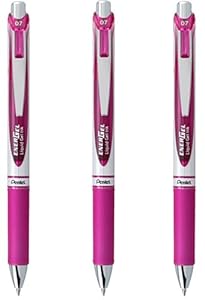 Pentel EnerGel BL77 Gelschreiber – Magenta 3er-Pack
