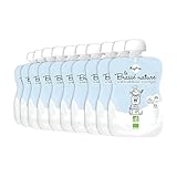POPOTE - Brassé Nature Bio Bébé 100 g - Dès 6 Mois - Dessert, Gouter Lacté Onctueux et Nat...