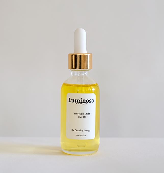 Smooth & Shine Hair Oil – The Everyday Therapy | Frizz Control & High-Shine Serum