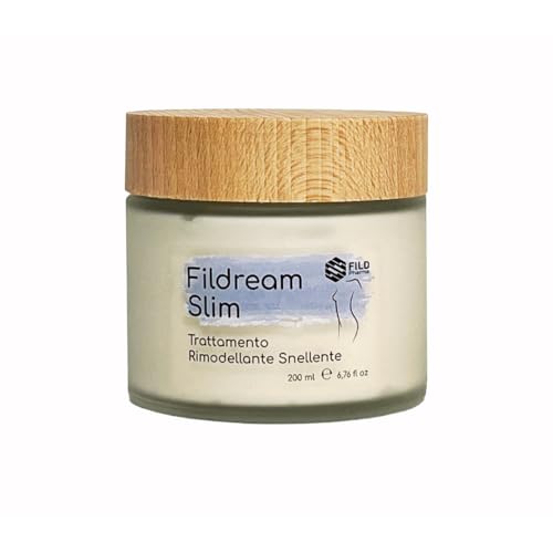 Fildream Slim – Crema remodeladora adelgazante para celulitis, estrías y reafirmante con short remodelante | Piel firme, elástica y tonificante, 200 ml (L/XL)
