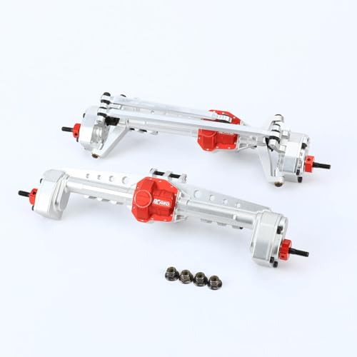 Engranajes de eje portal delantero trasero Axial SCX10 III RC