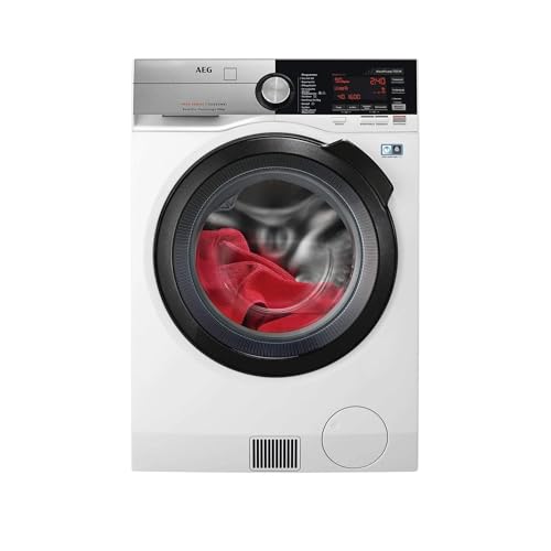 AEG Waschmaschine, ProSteam – Auffrischfunktion, 9,0 kg, Leise, Mengenautomatik, Nachlegefunktion, Kindersicherung, Wasserstopp, 1600 U/min, LR7A70690