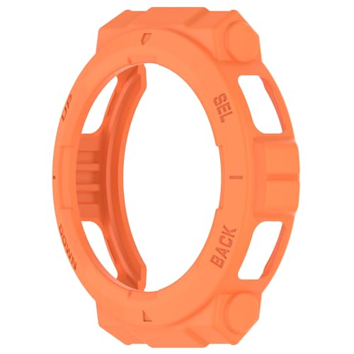 �yKOOLRIVER�z�X�}�[�g�E�H�b�`�ی�P�[�X�EAmazfit Active Edge�p �P�[�X TPU �ϏՌ��P�[�X/�J�o�[ �A�}�Y�t�B�b�g �A�N�e�B�u �G�b�W �\�t�g�P�[�X �J�o�[ �ی�P�[�X/�J�o�[(�I�����W)