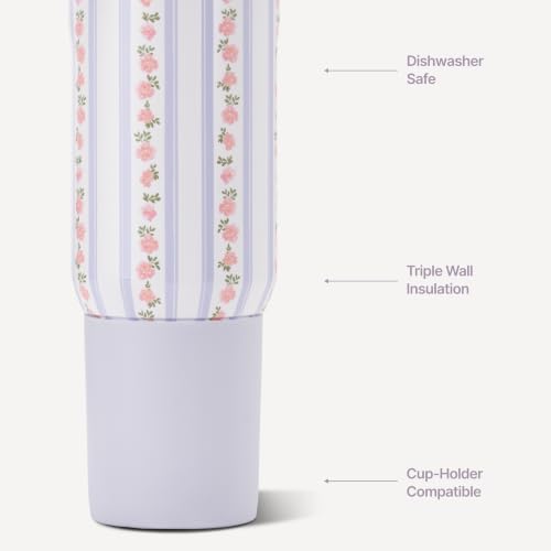 Image of HydroJug Sport 20 oz Insulated Stainless Steel Water Bottle, Primrose