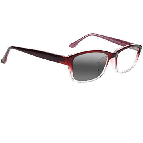 Men Women Rectangle Progressive Photochromic Multifocal Reading Glasses Varifocal Readers Near Far3