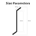 Ullnosoo Garbage Disposal Wrench, 2 Pack Unjamming Wrench Tool Compatible with InSinkErator Black