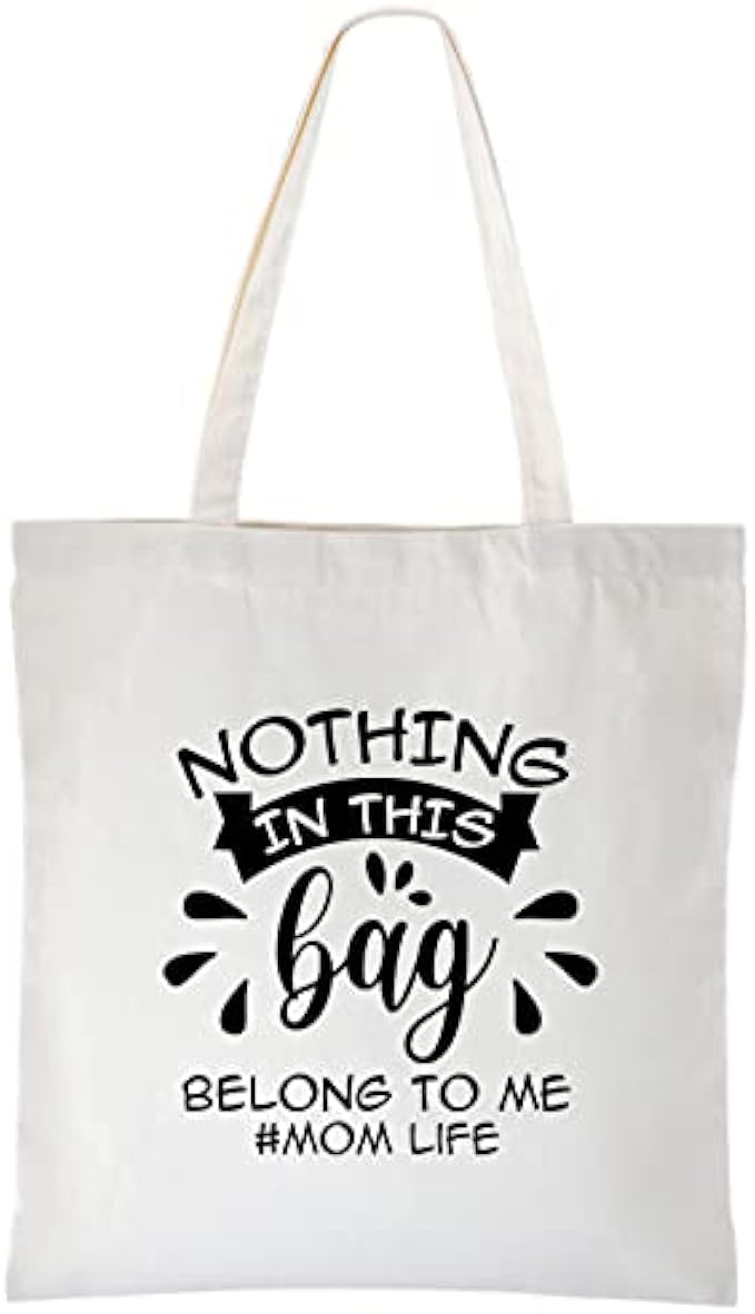 Baby Shower Gifts for New Mom Nothing in the Bag Beloings to Me Personalized Mom Tote Baby Shower Present for New Mom Mom to Be First Time Mom Bag Mommy Bags