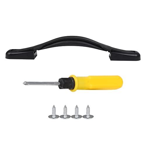 BQLZR Flexible Strap Suitcase Luggage Black B121 Replacement Handle with Screw 220mm