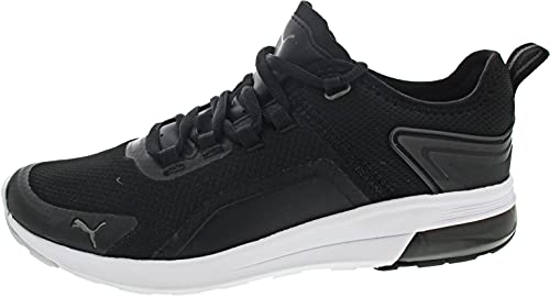Image of PUMA Unisex's Electron Street Era Black-Dark Shadow White Running Shoe (37412601) (11 UK), Puma Black-Dark Shadow-Puma White