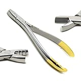 Kieferorthopädie Bügelbiegezange De la Rosa Konturenzange mit Rillen Zahntechnik KFO Instrumente Orthodontic Pliers