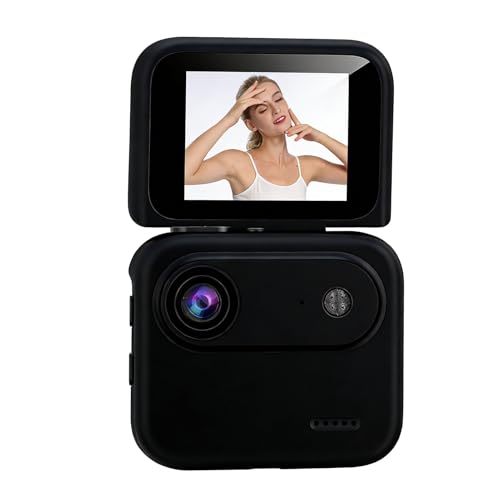 Cámara vlogging de material ABS duradero y grabación clara de alta definición 3