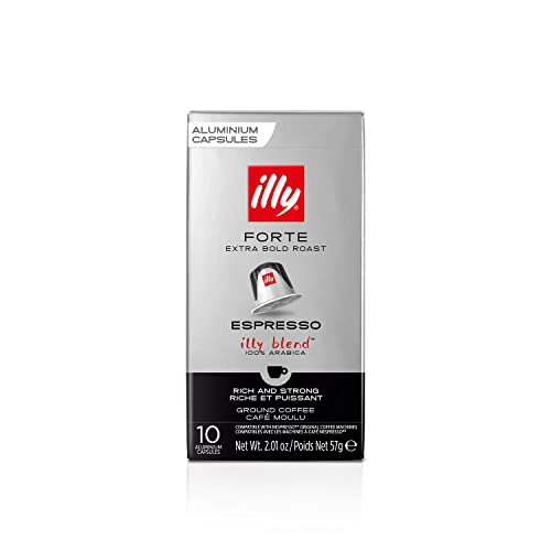 Illy Café Cápsulas Compatíveis com Nespresso* Forte