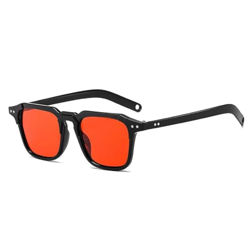 Trendy Rivets Sunglasses Men Fashion Sunglasses Women Retro Classic Clear Glasses Female Uv400