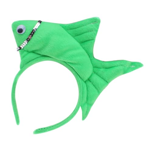 WOONEKY パーティー用カートゥーン魚ヘアバンド 多用途フェスティバル用髪飾り 子供大人用コスチュームアクセサリー ハワイアン誕生日祝い向け