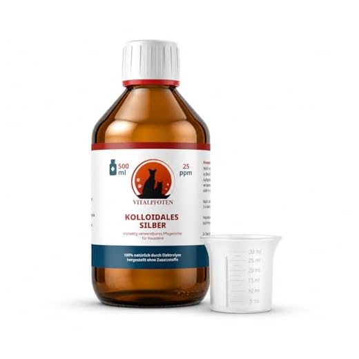 Vitalpfoten Kolloidales Silber 25ppm 50 ml Sprühflasche + 10 ml Pipettenflasche für Hunde, Katzen und Haustiere, höchste Reinheit und Qualität Elektrolyse