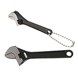 * De color negro 2 Piezas Llave/Llave Inglesa 2,5 Pulgadas / 4 Pulgadas (Apertura Máxima 10 Mm)