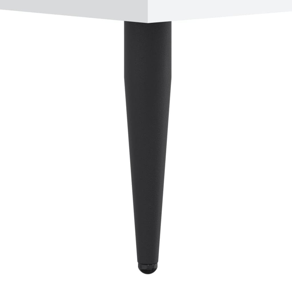 Hothingwell Rama łóżka bez materaca biała 90x200 cm Drewno Ingenierie