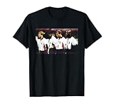 England Squad Lineup Gazza Wright 1998 World Cup Football T-Shirt