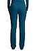 Cherokee Unisex Scrub Pants for Men & Women Tapered Leg Drawstring 4 Pocket Medical Uniform Easy Care 2-Way Stretch - WW020, M Short, Caribbean Blue