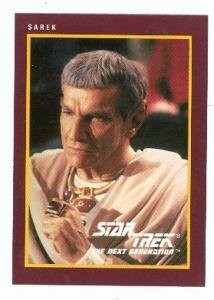 Star Trek The Next Generation card #220 Sarek Vulcan Mark Lenard