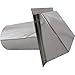 Speedi-Products SM-RWVD 6 Wall Vent Hood with Spring Damper, 6-Inch