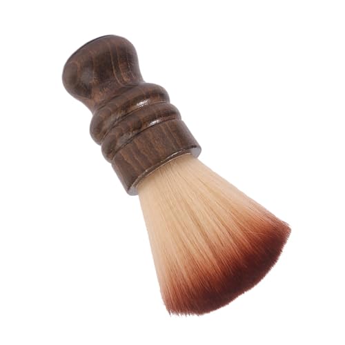 Spolverini per collo Spazzole Salon Spazzola di Rimozione Dei Capelli Spazzola Parrucchiere Collo Per Parrucchiere Con Manico In Legno Duster Capelli