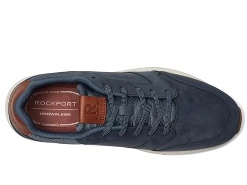 Rockport Prowalker Tour Men's Sneaker, 12 D(M) US, Dark Blue-Nubuck by Rockport - Used condition - Image 2