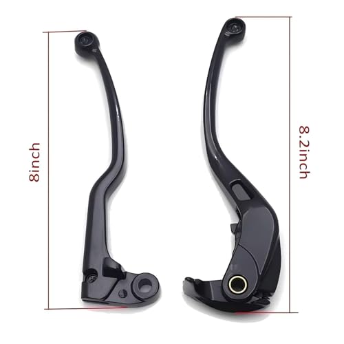 Palancas de embrague para moto Honda CBR600RR y CBR1000RR con manetas de freno de aluminio ajustables 7