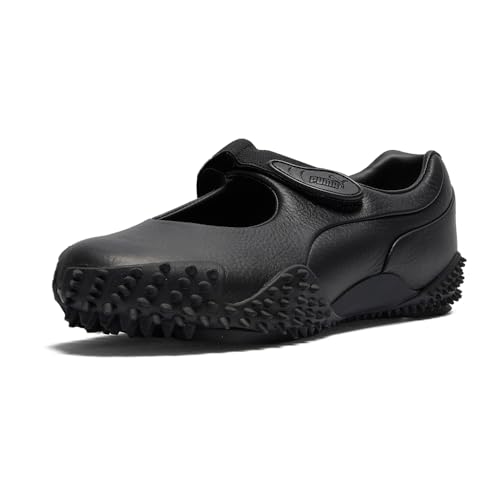 PUMA Womens Mostro Fey Leather Slip On Sneakers Shoes Casual - Black2
