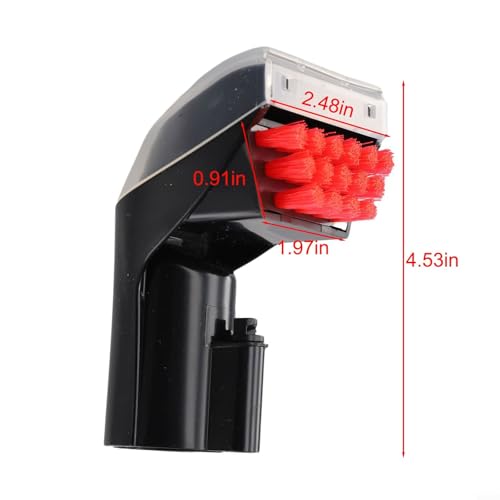 7,6 cm Polsterwerkzeug für Bissell for Little Green für ProHeat 1425 Serie Teppichreiniger, Zubehör, robuste Fleckenbürste, Ersatzteile, Schwarz