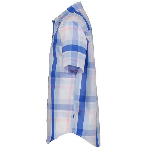 Image of Nautica Boys Short Sleeve Woven Button-Down Shirt. Light Weight & Breathable