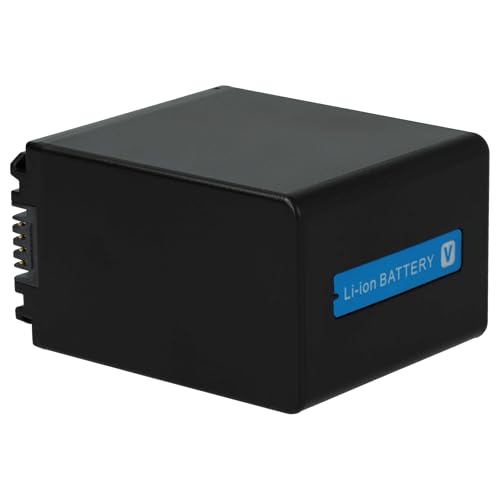 EXTENSILO 1x batería Compatible con Sony NEX-VG20E, NEX-FS100U, NEX-VG10E, NEX-F3KS, NEX-VG20, NEX-VG10 cámara (3300 mAh, 7,4 V, Li-Ion) - imagen 2