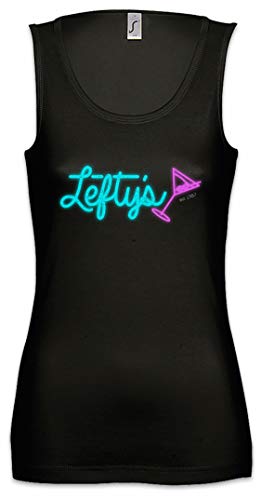 Camiseta sin mangas Lefty's Bar Urban Backwoods evita calor con tirantes comodos mujer