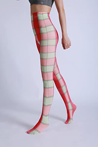 Image of Sahabowi Women Tights, Sheer High Waist Pantyhose, Vintage Control Top Stockings, Siwa 4