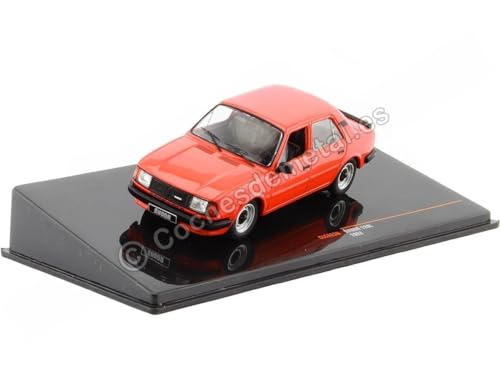 Skoda 120L 1983 IXO 1:43 voiture miniature de collection rouge CLC403N