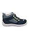 Superfit Baby Jungen Universe Sneaker, BLAU/HELLGRÜN 8030