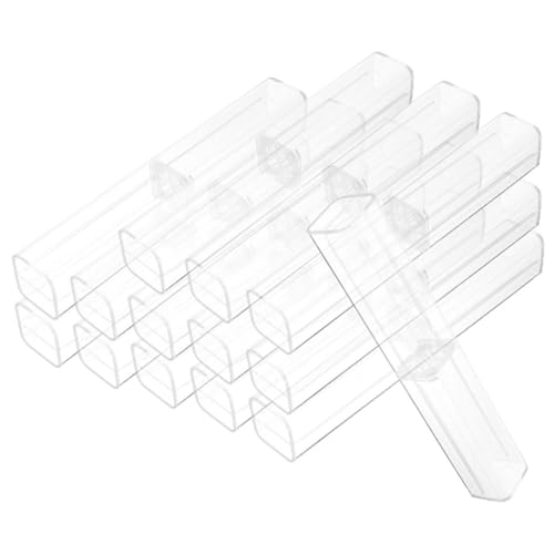 Lot de 50 étuis transparents et trousse légère pour stylo à bille