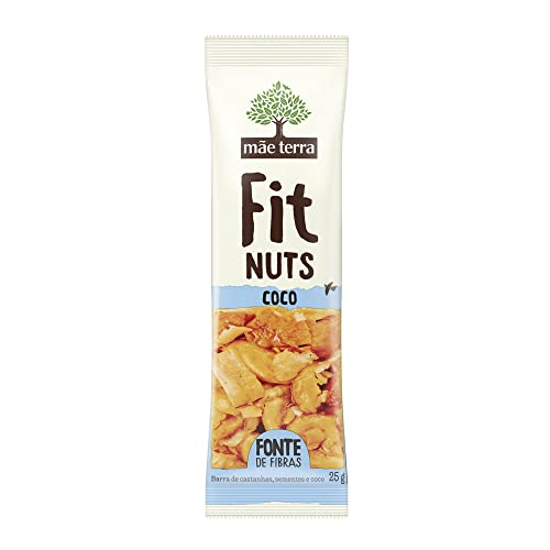 Barra de Nuts Coco Mãe Terra Fit Nuts Pacote 25G