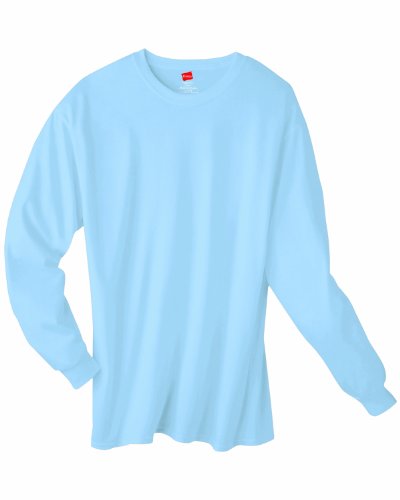 Image of Hanes Mens 6.1 oz. Tagless ComfortSoft Long-Sleeve T-Shirt (5586)