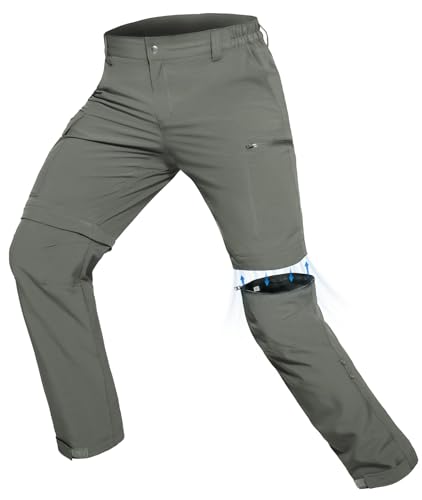 Pantalon de randonnée pour homme outdoor léger à séchage rapide stretch cargo