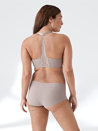 Image of True & Co Women's True Body Triangle Lace Racerback Bra