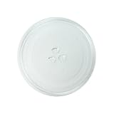 First4Spares 3 Lug Microwave Glass Turntable Plate for Asda Microwaves (245mm)