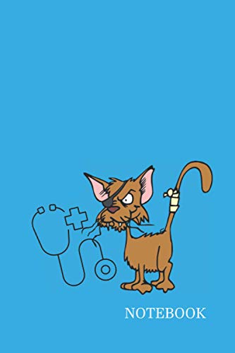 Cat Notebook: Journal for Veterinarians Future Veterinarians, Vet Students, Vets