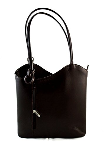Sac à dos en cuir fabriqué en Italie : l'élégance d'un sac à main noir raffiné