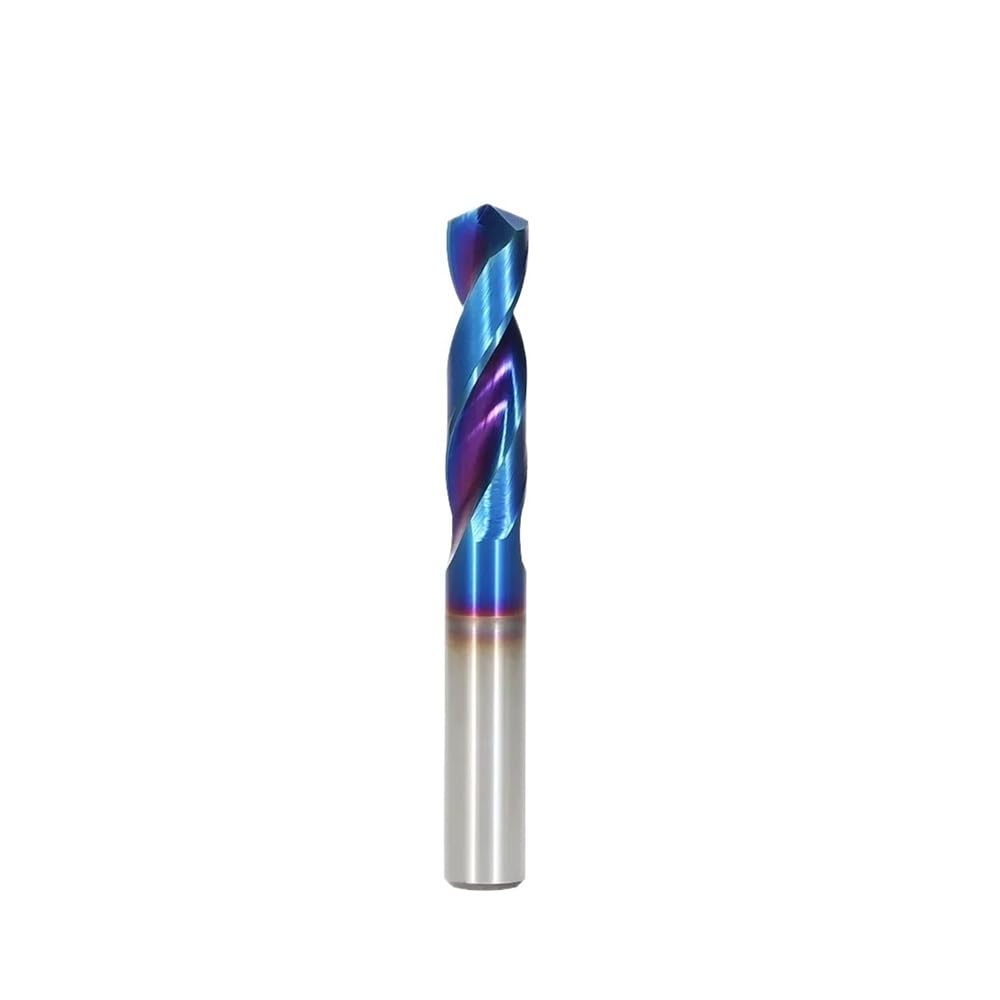 Fefhfkzczz 1Pcs Hrc65° Tungsten Carbide Drills Metal Drill Bits For Hard Metalworking Cnc Lathe Steel Drilling Tool 0.5-20.0Mm(3.3Mmx18x38l)